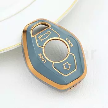 Чехол для ключей с 4 кнопками, чехол-брелок для BMW X5 E53 X3 F83 E46 E39 E38 E60 E63 E61 E64 3 5 7 Series 330i Z3 Z4 E85 E86 M5 325i