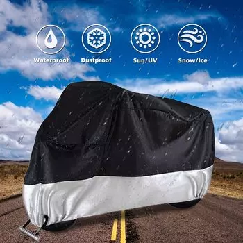 Чехол для мотоцикла, тканевый чехол для мотоцикла или велосипеда, с защитой от пыли и влаги