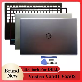 Чехол для ноутбука DELL Vostro V5501 V5502, чехол для ноутбука с задней крышкой/передней панелью/упором для рук