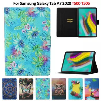 Чехол для планшета Samsung Tab A7, чехол с рисунком башни, цветка, бабочки для Samsung Galaxy Tab A7 2020, чехол для телефона 10,4 дюйма