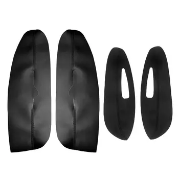 Чехол для подлокотника на дверь из микрофибры для Peugeot 308 2009 2010 2011 2012 2013 2014, внутренняя дверь автомобиля, подлокотник, панель, накладка