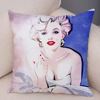 Чехол для подушки BANXIAO Мэрилин Монро