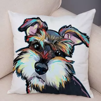 Чехол для подушки BANXIAO милые животные 45x45 см