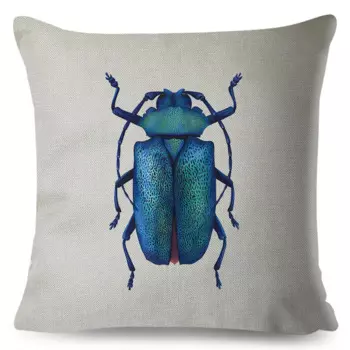 Чехол для подушки BANXIAO Мультяшный жук