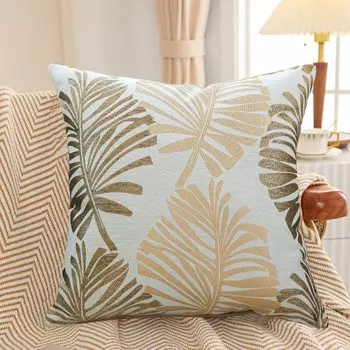 Чехол для подушки BUNNY FiFi 45*45 см полиэстер/хлопок пальмовый лист
