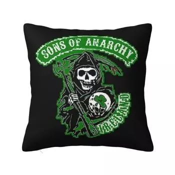 Чехол для подушки MINISO, бархат, 35x35 см