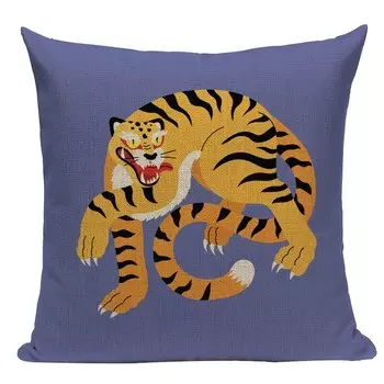 Чехол для подушки Тигр Пumelo Tree 45x45 см