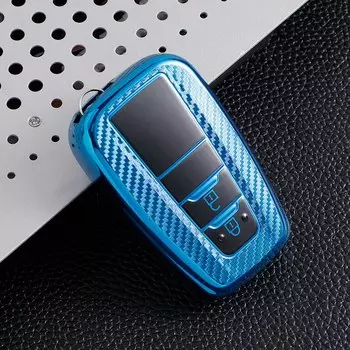 Чехол для пультов дистанционного управления для автомобильных ключей, из термопластичного полиуретана (TPU), для Тойоты короллы, приуса, Camry, hr, C-HR, ворот 4, altics, Land круиз