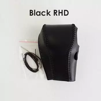 Чехол для ручки переключения передач для Honda CRV CR-V 2007 2008 2009 2010 2011 аксессуары из натуральной кожи коричневого и черного цвета ручной работы