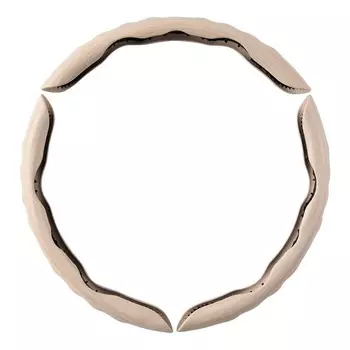 Чехол для рулевого колеса с отделкой под дерево, круглая D-образная оплетка 38 см, Защита рулевого колеса, автомобильные аксессуары для интерьера, 2 шт., 3 шт., ручка для автомобиля