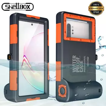 Чехол для Samsung Galaxy S9 Plus, S10 Plus, S20, S21 Ultra, Note 8, 9, Note 10, 10 +, поликарбонат, водонепроницаемый, глубина 15 м