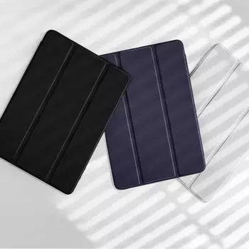 Чехол для Samsung Galaxy Tab S8 Ultra14.6 Tab S7 FE 12,4 S8 12,4 Tab A8 с акриловым корпусом, плоский кожаный чехол с вращающейся подставкой для планшета