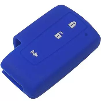 Чехол для смарт-ключей Jingyuqin, силиконовый чехол для Toyota Prius, Crown Avensis Verso, 3 кнопки