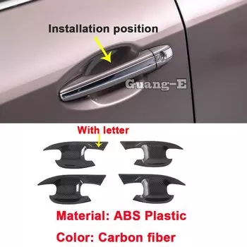 Чехол для Subaru Outback BT 2021 2022 2023, задняя крышка корпуса дверной ручки, рама, туман, аксессуары для отделки