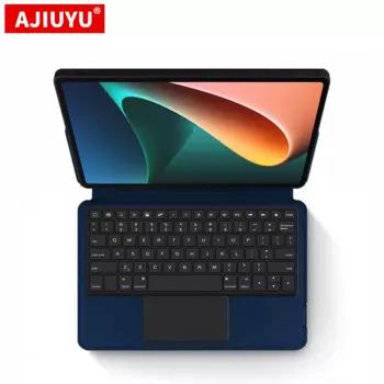 Чехол для Xiaomi Pad 5 Pro MiPad 5 Pro 11 "Mi Pad 5 Tablet PC, портативная Bluetooth клавиатура с сенсорной панелью, защитные чехлы из ТПУ