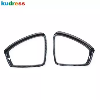 Чехол для зеркала заднего вида для Volkswagen VW Tiguan MK2 2017-2021 2022 2023, хромированные боковые зеркала, защита от дождя, защита от солнца, отделка