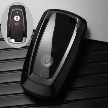 Чехол из ТПУ для автомобильного дистанционного ключа, брелок для Ford Edge Fusion Mustang Explorer F150 F250 F350 Ecosport, защитный держатель без ключа