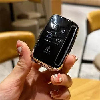 Чехол из ТПУ для автомобильного дистанционного ключа, чехол для Land Rover Range Rover Discovery Evoque Sport Velar для Jaguar XE E-Pace, аксессуары