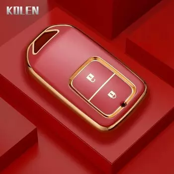 Чехол из ТПУ для автомобильного дистанционного ключа, чехол для Honda CRV CR-V Fit Civic Accord HR-V HRV City Odyssey XR-V, защитный держатель без ключа