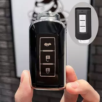 Чехол из ТПУ для автомобильного дистанционного ключа, чехол для Mitsubishi Lancer Outlander ASX Pajero Sport Eclipse Cross Mirage Montero, аксессуары