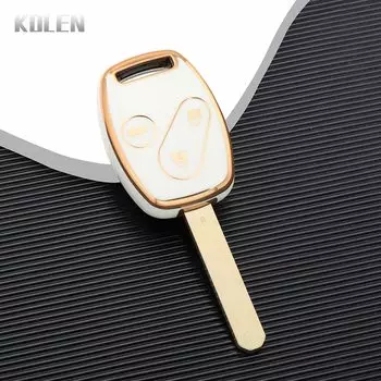 Чехол из ТПУ для автомобильного дистанционного ключа, чехол для Honda Accord Civic CRV CR-V Pilot Insight, защитный держатель для брелока, сумка, аксессуары