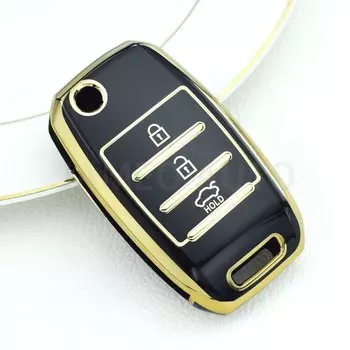 Чехол из ТПУ для автомобильного дистанционного ключа для Kia Rio 3 K2 Ceed Cerato K3 Sportage 4 Picanto K5 Optima Sorento Forte Stinger 2017 2018