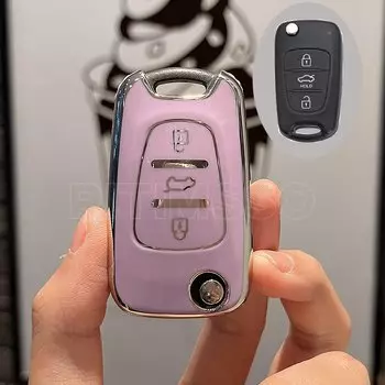 Чехол из ТПУ для автомобильного ключа Hyundai I20 I30 Ix20 Ix25 Ix35 Elantra Accent для KIA Sportage Rio 3 Soul Optima Ceed Pro K5 K2 Pride