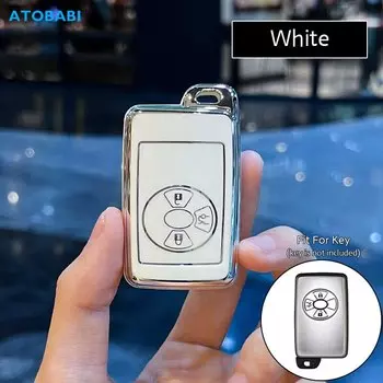 Чехол из ТПУ для автомобильного ключа, защитный чехол для дистанционного управления для Toyota Alphard Vellfire Previa Estima Isis Noah Voxy 2015 2016, автоаксессуары