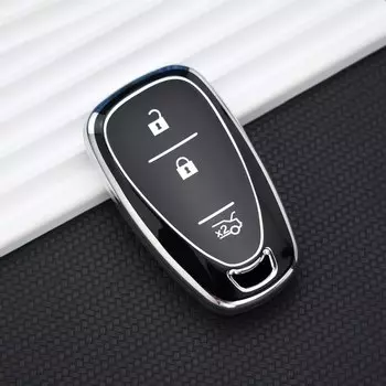 Чехол из ТПУ для автомобильных ключей Chevrolet Onix Equino Orlando Cruze Spark Sonic Camaro Volt Bolt Trax Malibu Blazer траверс Seeker