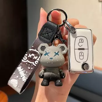 Чехол из ТПУ для Peugeot 107 207 307 308 407 607 3008 5008 для Citroen Xsara Picasso C5 C6 C8