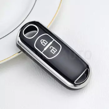 Чехол из ТПУ с 2 кнопками и дистанционным управлением для Mazda CX-3 CX3 CX-5 CX5 CX7 CX-9 CX8 2 3 5 6 BL BM GJ Atenza Axela Demio