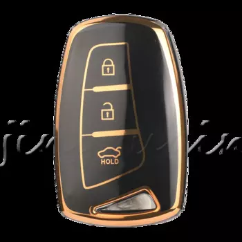 Чехол JYQ из ТПУ с автоматическим ключом для Hyundai Grandeur HG Sedan Genesis G80 Santa Fe 3DM Grand SantaFe 2018 IX45 EQUUS Azera