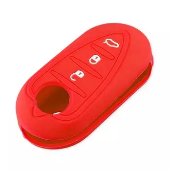 Чехол KEYYOU для Alfa Romeo Mito Giulietta с 3 кнопками, складной чехол-книжка для автомобильного ключа с дистанционным управлением