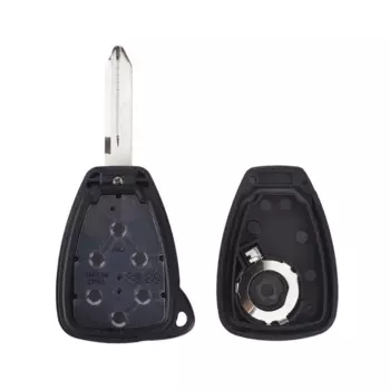 Чехол KEYYOU для автомобильного ключа, чехол 2/3/4/5/6 кнопки для Chrysler Pacifica Aspen 300 Dodge RAM Caravan Jeep Commander Grand Cherokee