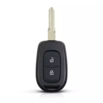 Чехол KEYYOU для автомобильного ключа с 2 кнопками, чехол для Renault Scenic Sandero Clio Duster Dacia Logan 2013 2014 2015 2016 2017 2018