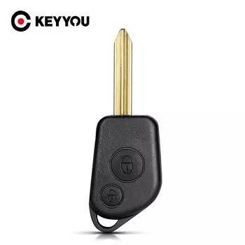 Чехол KEYYOU для автомобильного ключа с 2 кнопками для Citroen Elysee Picasso Saxo Xsara Berlingo