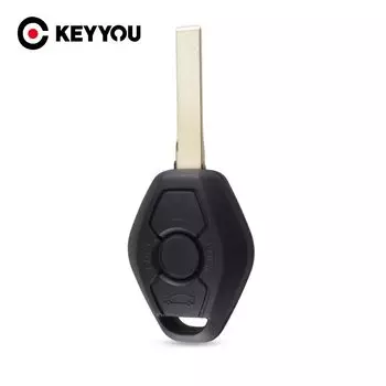Чехол KEYYOU для дистанционного ключа с 3 кнопками, чехол для BMW 3 5 7 Series 325 325i 325ci 330 330i 325 325i 525 525i X5 X3 Z3 Z4