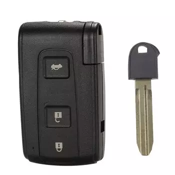 Чехол-ключ Jingyuqin чехол для дистанционного ключа от машины для Toyota, Королла, Приус, Версо, 3 кнопки