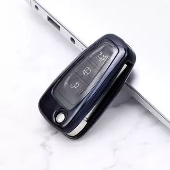 Чехол-книжка для автомобильного ключа, ТПУ, для Ford Focus 3, 4, MK3, ST, RS, Ecosport, Kuga, Escape, Fiesta, Fold, C-Max, S-Max, Mondeo