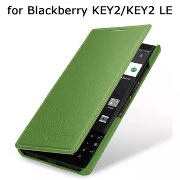 Чехол-книжка из натуральной кожи для Blackberry KEY2 KEY