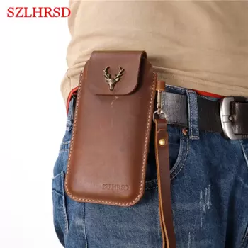 Чехол-кобура для Ulefone Armor 3WT Ulefone Armor 3W из натуральной кожи