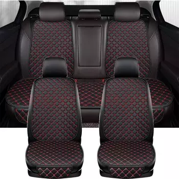 Чехол на автомобильное сиденье из искусственной кожи, подушка для MITSUBISHI Outlander ASX Eclipse Lancer Pajero Zinger Galant Triton, аксессуары для интерьера