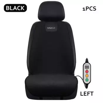 Чехол на автомобильное сиденье с подогревом, флисовый графеновый быстрый обогреватель автомобильного сиденья 12/24 В, теплая плюшевая защита для сиденья, автомобильный подогревательный коврик, зимняя подушка для сиденья