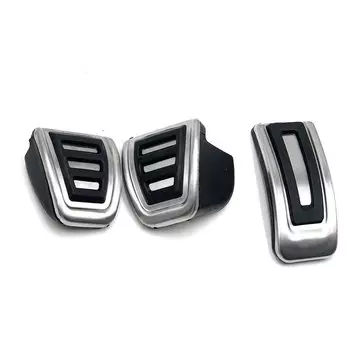 Чехол на автомобильные педали RHD, накладка на педали для Audi A1, A3, 8 в, Q2, Q3, Golf 7, Mk7, GTI R, Seat Leon, 5F, Skoda Октавия Рапид, A7, Kodiaq, Karoq, KAMIQ Combi, SCALA