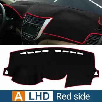 Чехол на приборную панель автомобиля для Hyundai Solaris Accent Verna RB 2010 2011 2012 2013 2014 2015 2016, коврик для инструмента, аксессуары