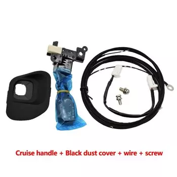 Чехол на руль 45186-47030-C0 4518647030 C0 и переключатель круиз-контроля 84632-34011 для Toyota PRIUS (PLUG-IN HYBRID) AQUA