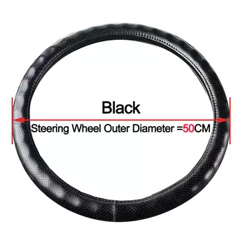 Чехол на руль автомобиля для грузовика, автобуса, 38/40/42/45/47/50 см, для SCANIA, Volvo, Benz MAN, Renault, DAF, Isuzu, Hino, TATRA, Iveco, BYD