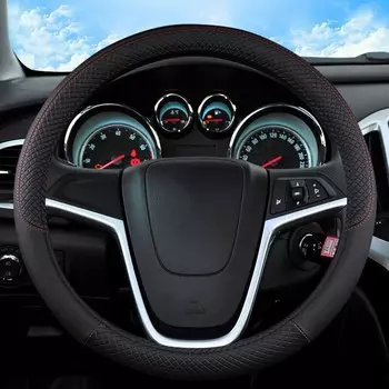 Чехол на руль автомобиля, универсальная оплетка Volant на руль, модные нескользящие аксессуары для стайлинга автомобилей Funda Volante