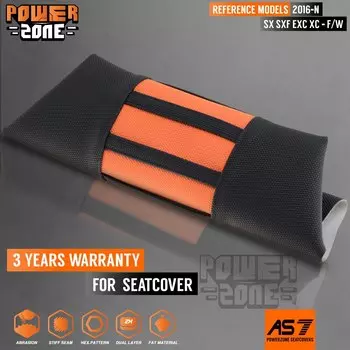 Чехол на сиденье с ребристой ручкой Powerzone для KTM SX XC EXC XC-W SX-F 125 150 250 300 350 450 500 Мотокросс MX внедорожный велосипед Эндуро