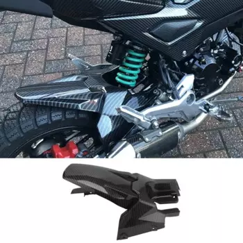Чехол на заднее колесо мотоцикла, брызговики, брызговики для Honda Grom MSX125 2016-2020, углеродное волокно
